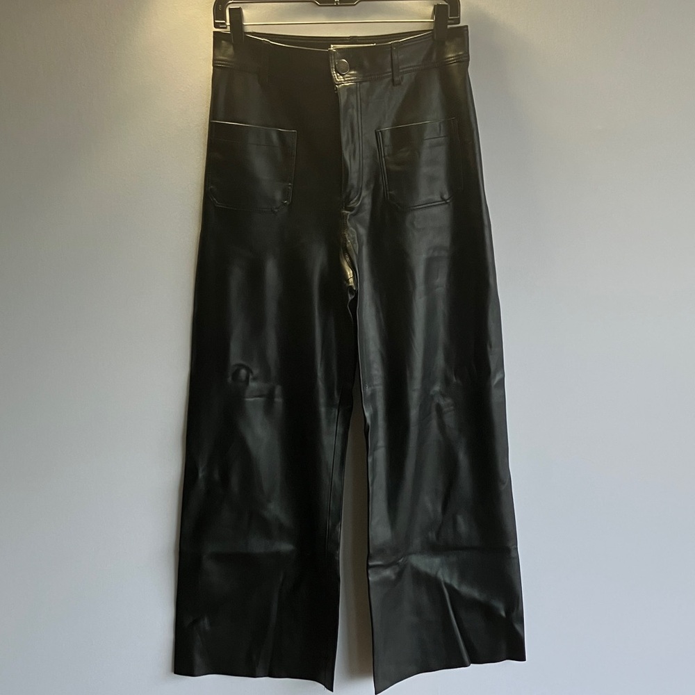 Zara Black Wide Leg Pants